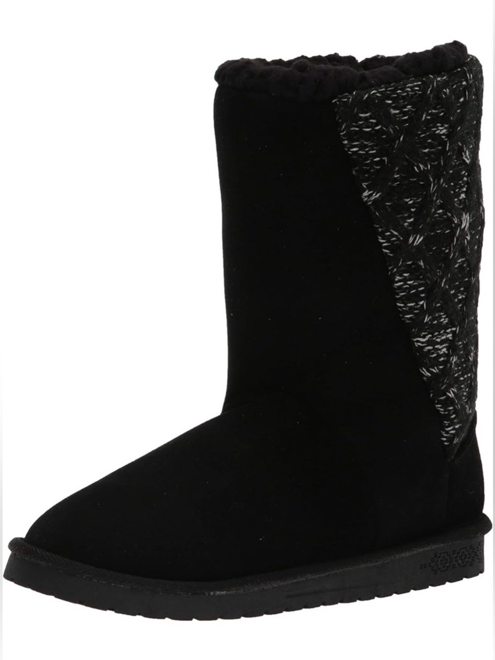 MUK LUKS Women’s Sarina Boots – Size 6 Calf-High Faux Fur | Memory Foam Insole